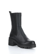 Load image into Gallery viewer, Bos and Co Brunas Waterproof Black Leather Bootie
