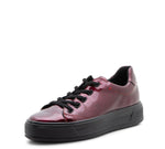 Load image into Gallery viewer, Ara Crystal Chili Red Patent Sneaker 12-23042-16
