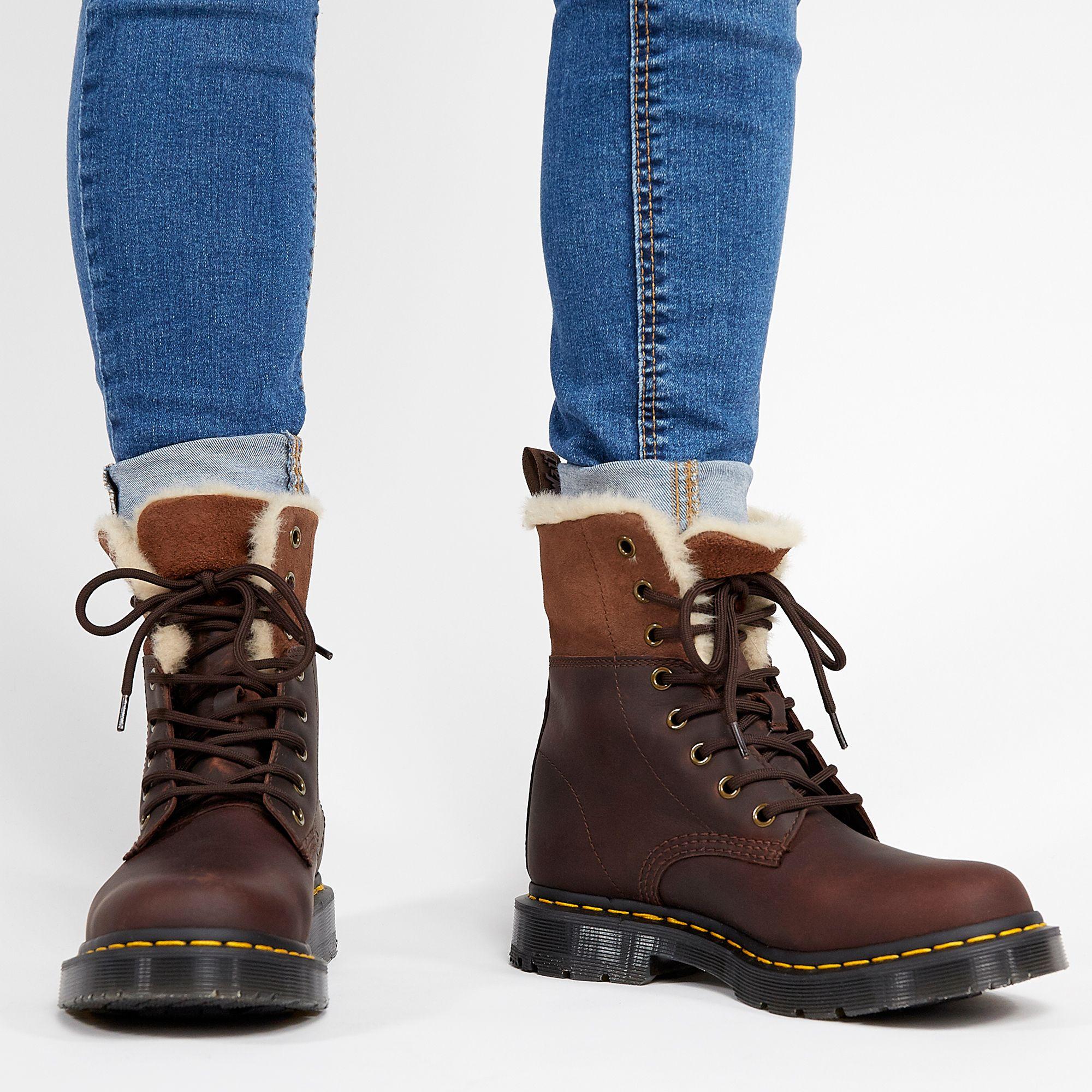 Dr. Marten 1914 Kolbert Snowflow Brown R24977201 $254.98 UK SIZES