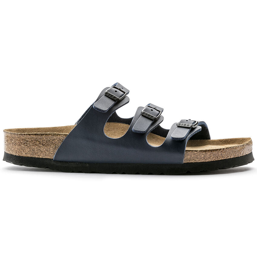 Birkenstock Florida Black Soft Footbed Birko-Flor 053011