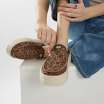 Load image into Gallery viewer, HEY DUDE Ladies Austin Lift 41272-2GA Brown/Leopard
