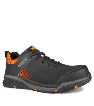 SCT Men's Safety Trainer # 29029 Black/Orange