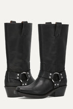 Load image into Gallery viewer, Frye &amp; Co. Ladies Lorrie Harness 12 Black FO-00028-001
