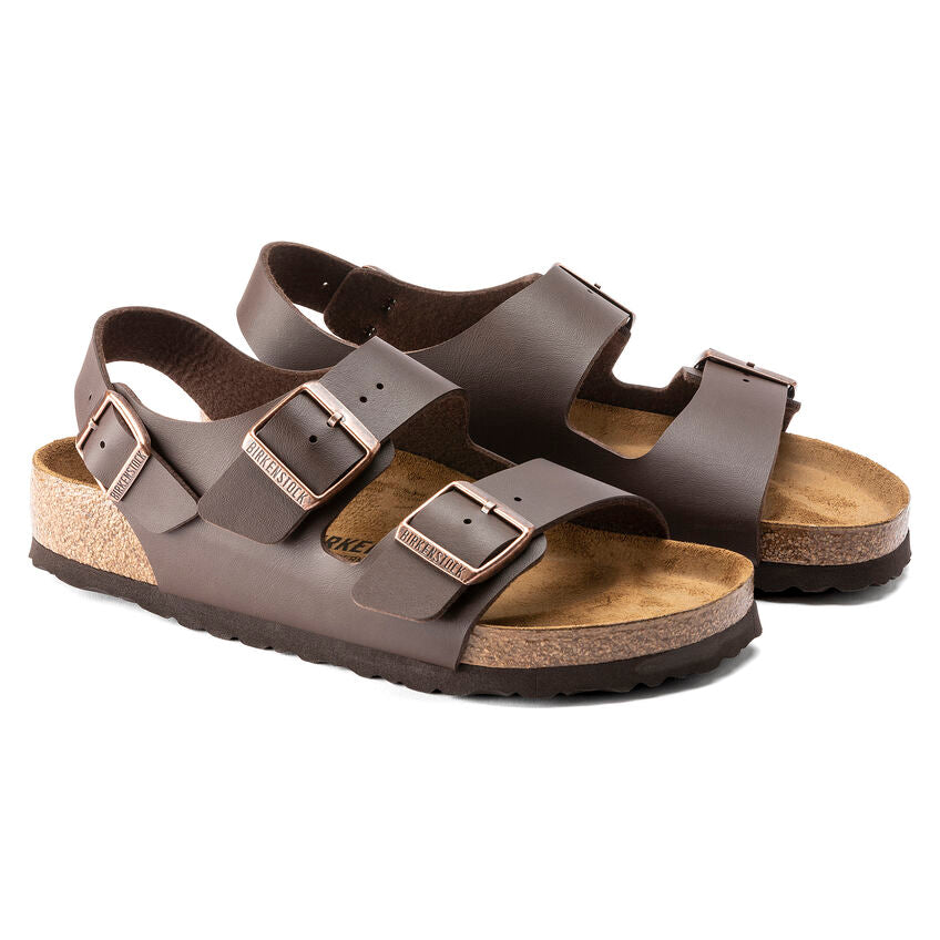 Birkenstock Milano Birko Flor Dark Brown 034701