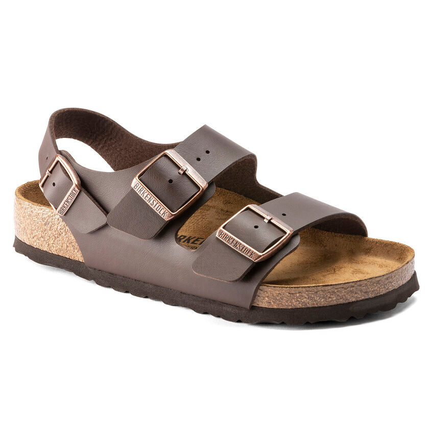 Birkenstock Milano Birko Flor Dark Brown 034701