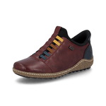 Load image into Gallery viewer, Rieker Ladies L7562-35 Vino/Ozean/Wine
