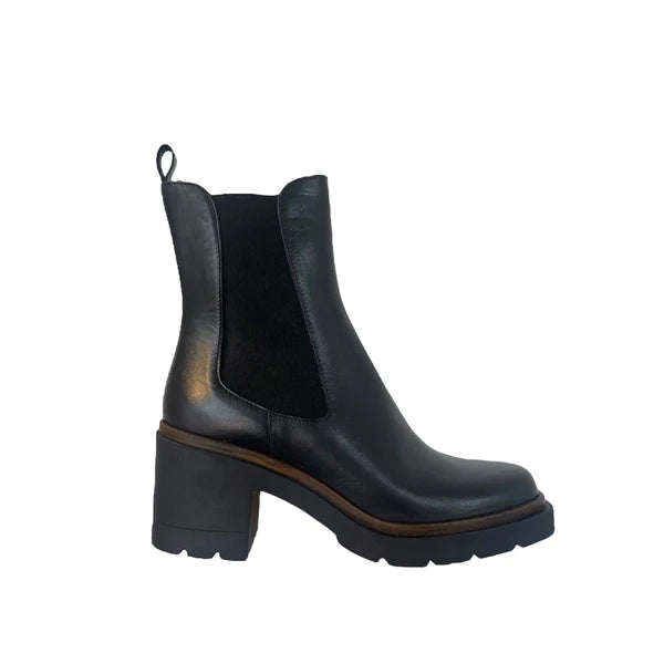Ateliers Troy Black Leather Boot