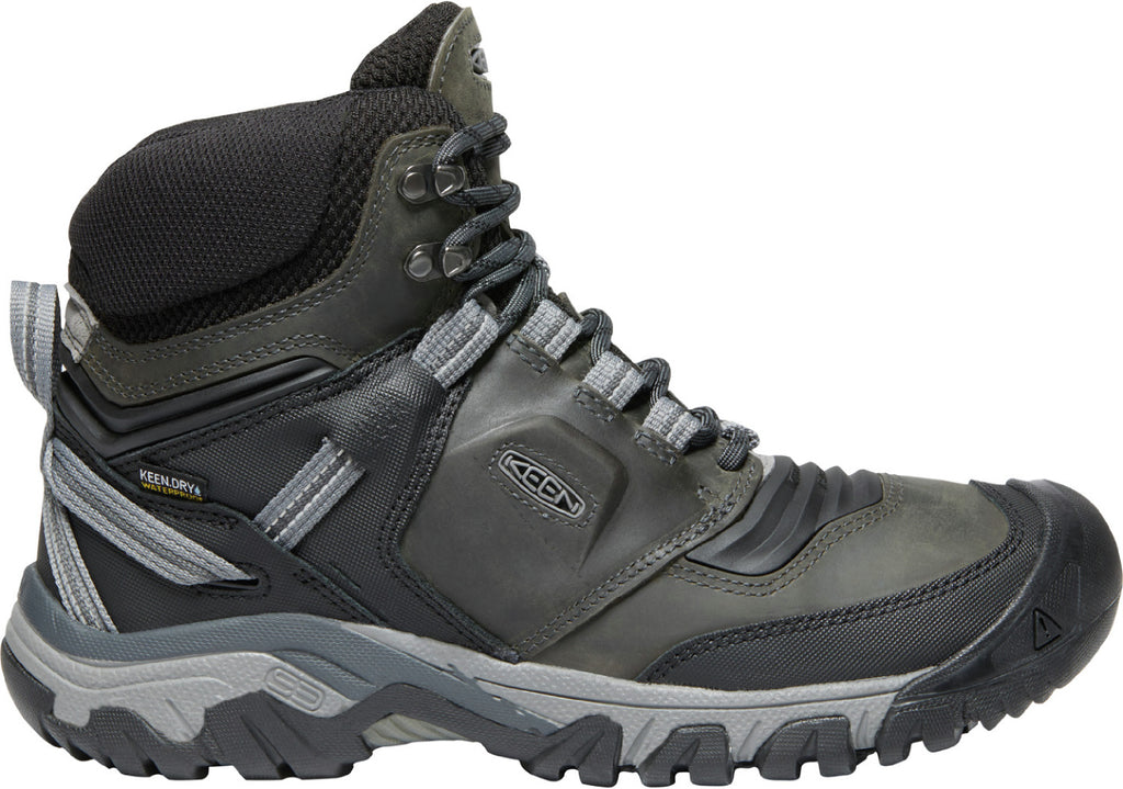 Keen Ridge Flex Mid Men's Magnet/Black Waterproof Hiker 1024911