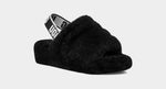 Load image into Gallery viewer, Ugg Fluff Yeah Women&#39;s Slide Black 1095119
