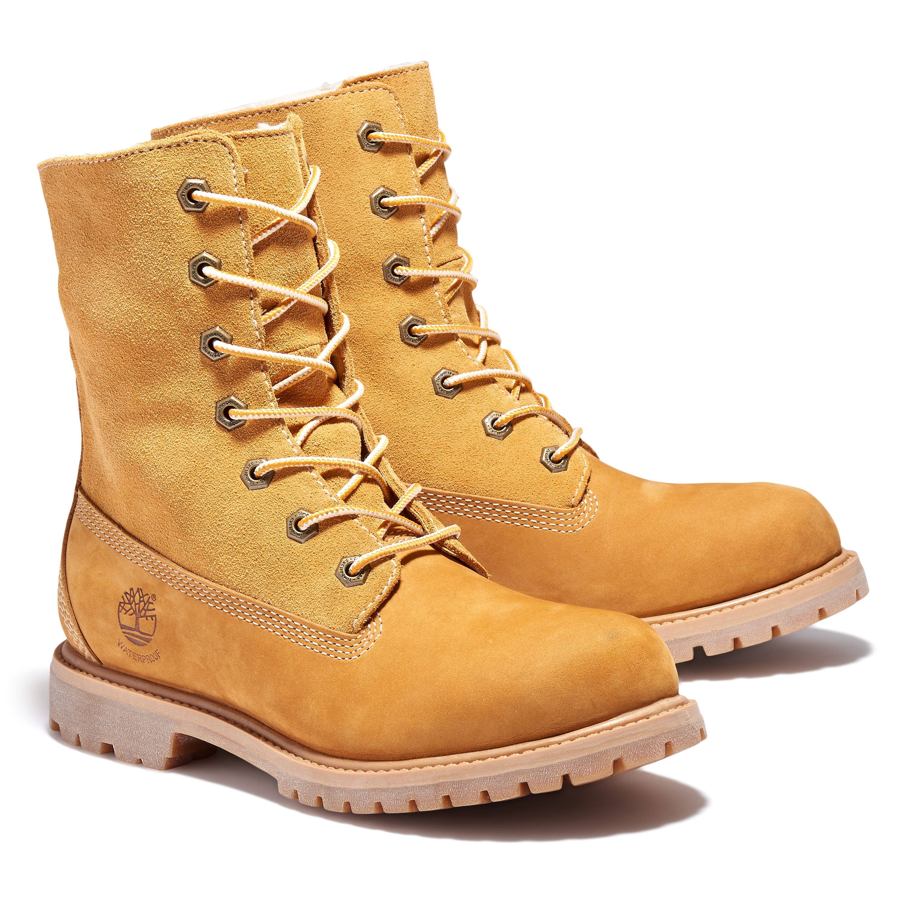 Timberland Authentic Teddy Fleece Women`s 8329R Wheat Waterproof Timberland Authentic Teddy Fleece Women`s 8329R Wheat Waterproof