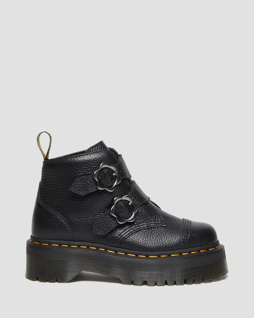 Dr. Marten Devon Flower Black Milled Nappa Leather R27642001