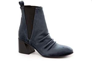 BUENO Finley Grey Suede Ankle Boot