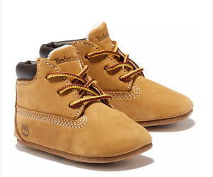 Timberland Crib Bootie With Hat Wheat
