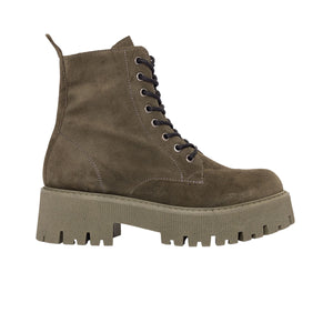 Ateliers Katie Olive Suede Leather Boot $179.98