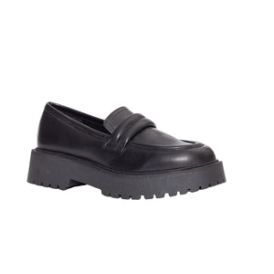 Ateliers Kennedy Black Leather Loafer