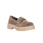 Load image into Gallery viewer, Ateliers Kennedy Taupe Suede Leather Loafer
