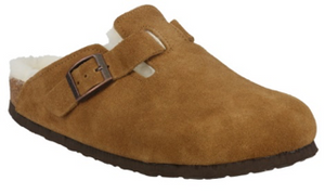 Josef Seibel Michelle Natural Suede with Soft Wool Lining Clog 465231