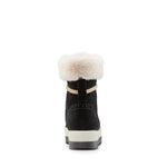 Load image into Gallery viewer, Cougar Vanetta Women&#39;s Black/Cream Suede Waterproof Winter Boot

