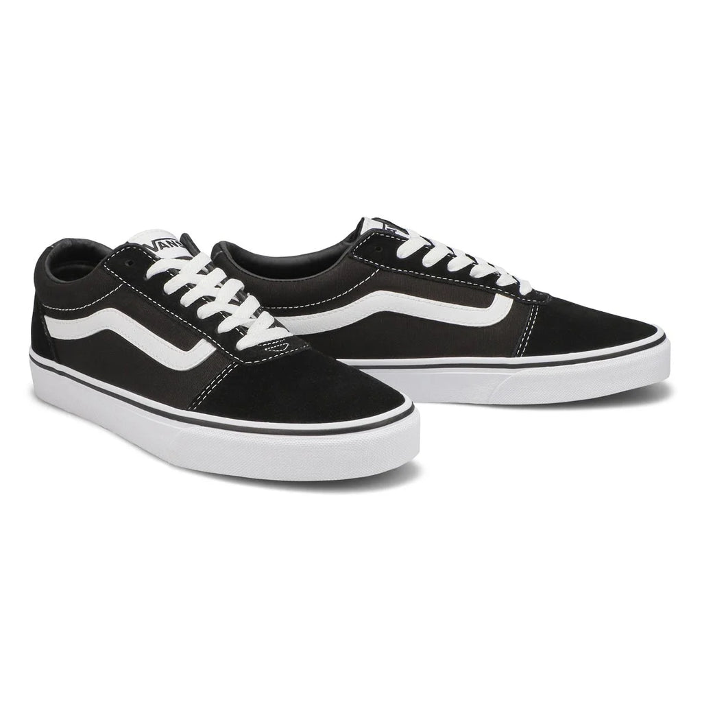 VANS Ward Black/White Suede Sneaker