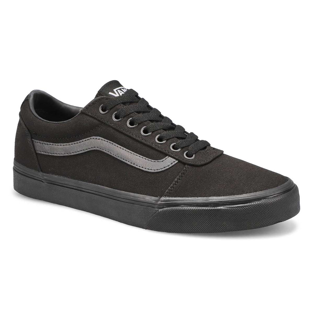 VANS Ward Men's Black/Black Canvas Sneaker