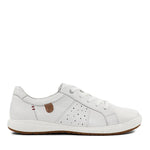 Load image into Gallery viewer, Josef Seibel Caren 01 White Leather Sneaker 67701 000
