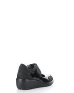 Load image into Gallery viewer, Fly London Naje Black Leather Shoe

