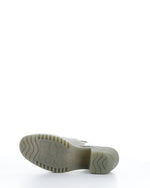 Load image into Gallery viewer, Fly London Wely Silver/Off White Leather Sandal
